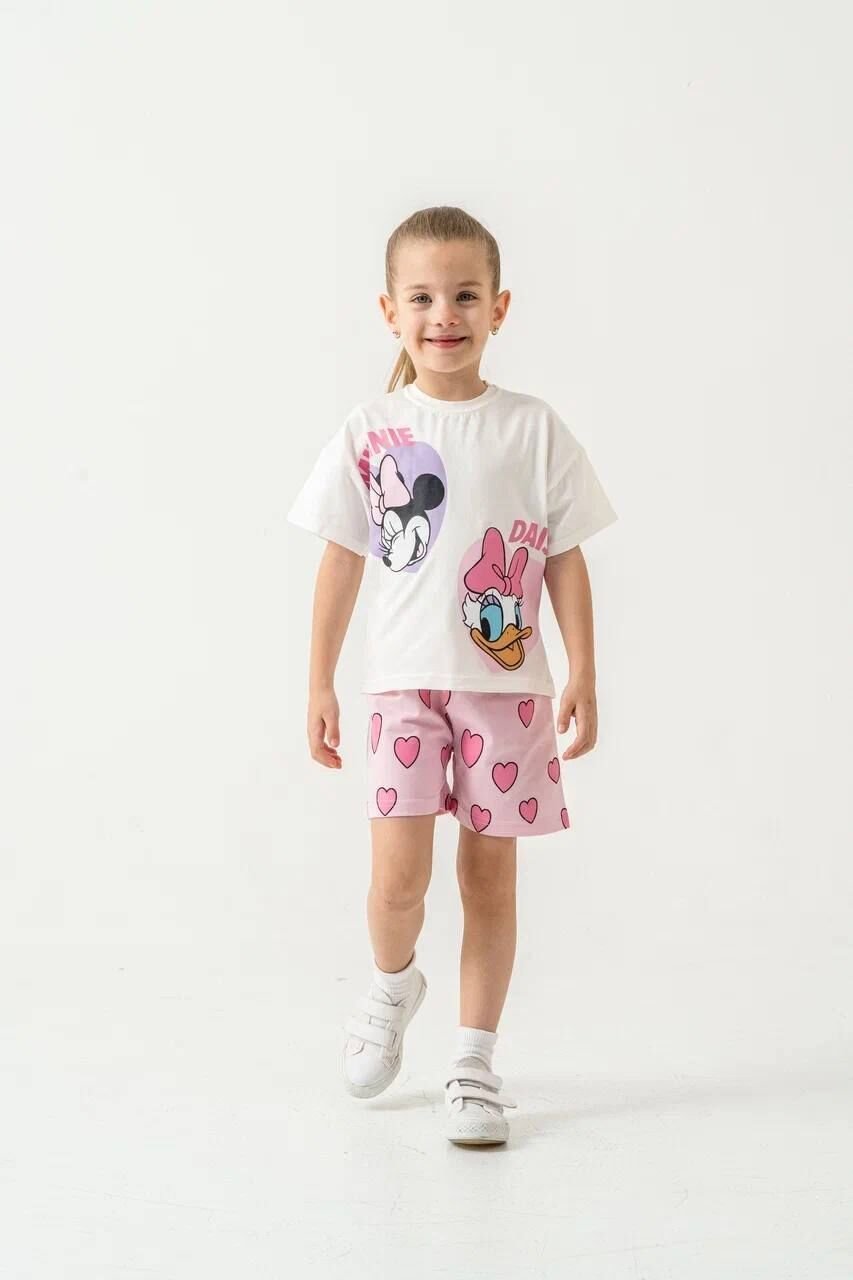 Minnie Daisy şortlu takım