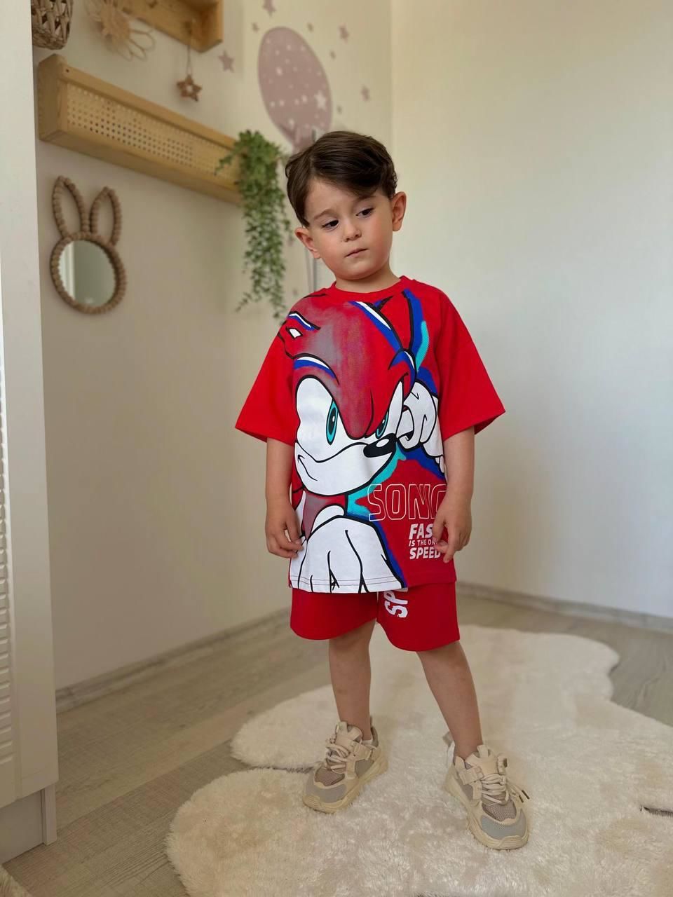 Sonic Şortlu Takım