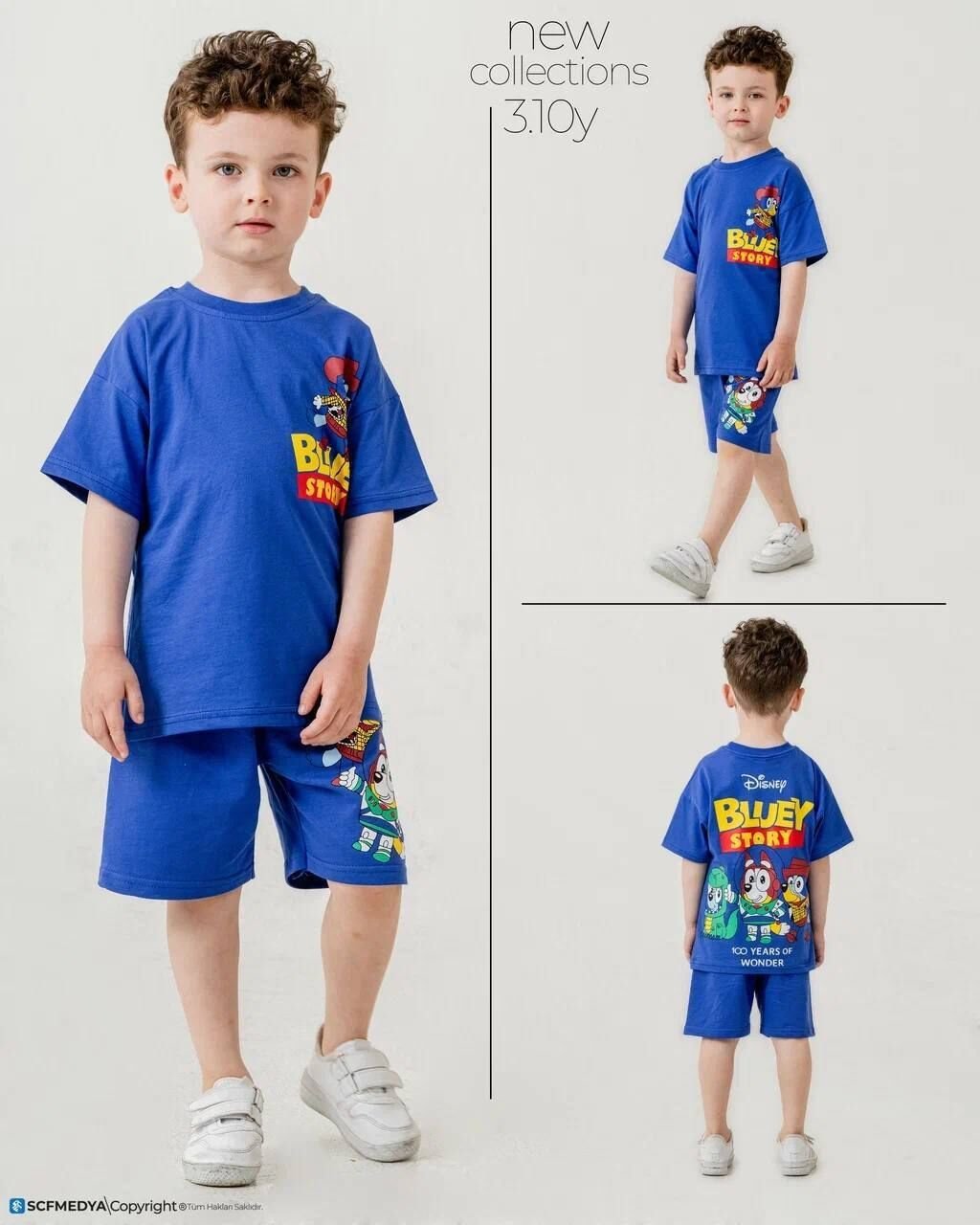 Bluey mavi