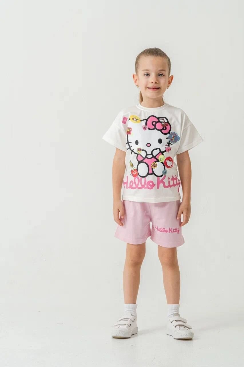 Hello kitty şortlu takım
