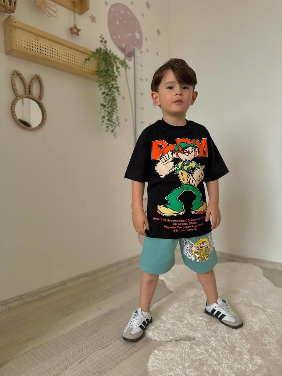 Popeye Şortlu Takım