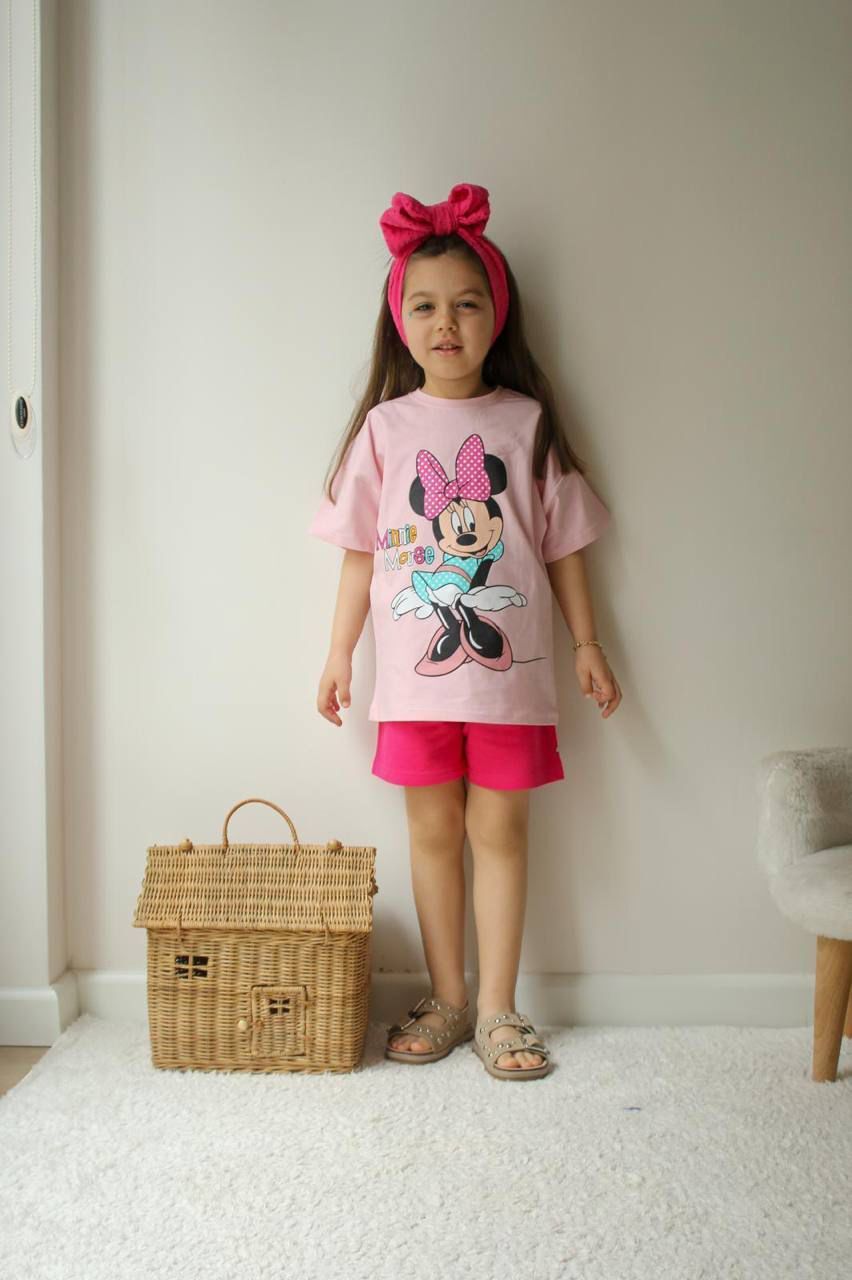 Minnie mouse pembe
