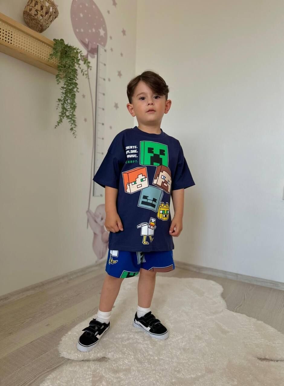 Minecraft şortlu