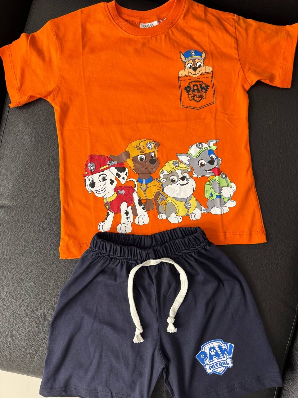 Paw patrol şortlu takım