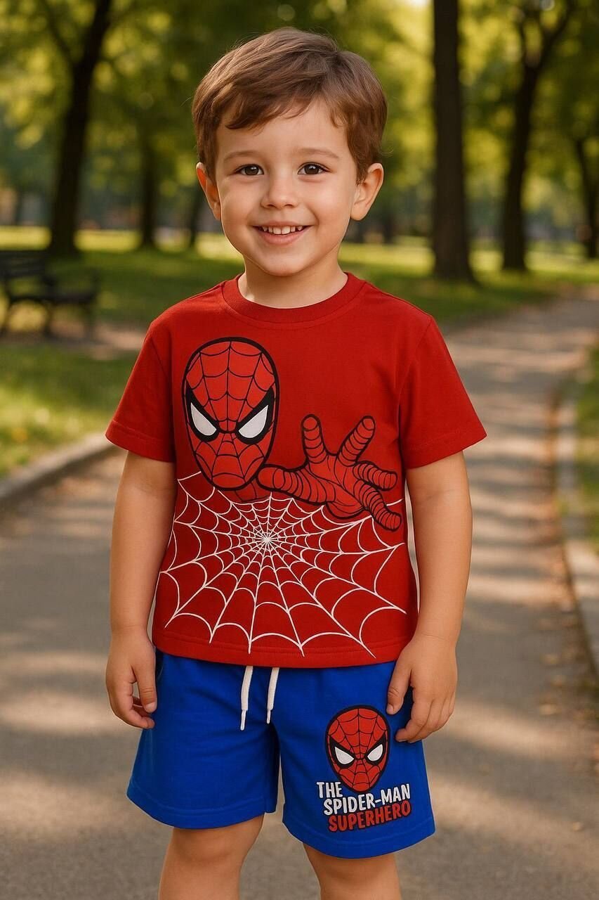 Spiderman kırmızı