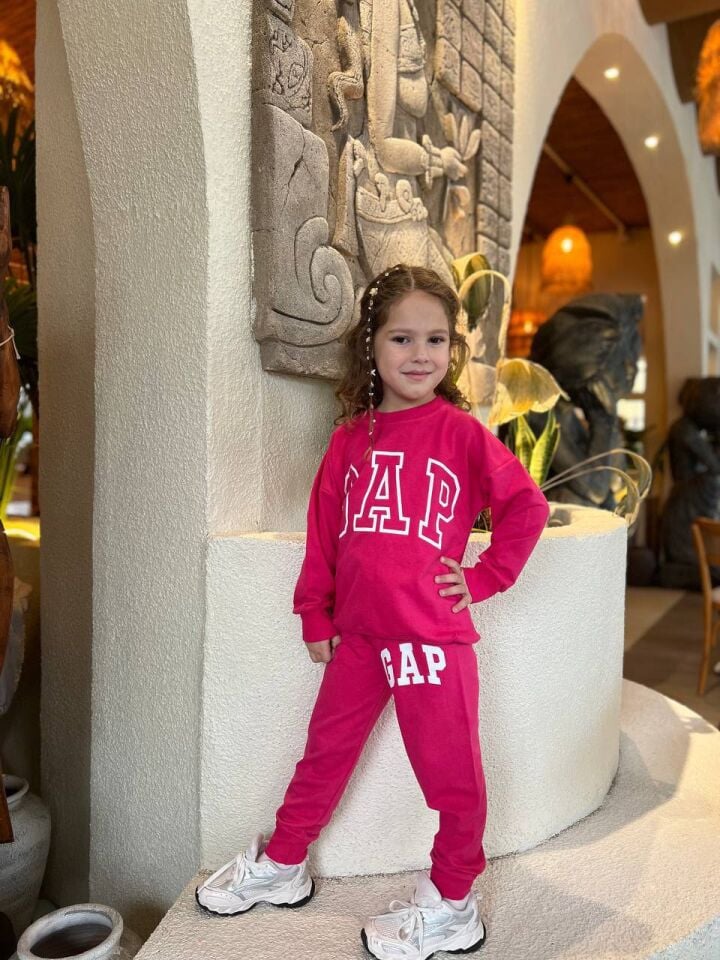 2 İplik  Pembe  Takım