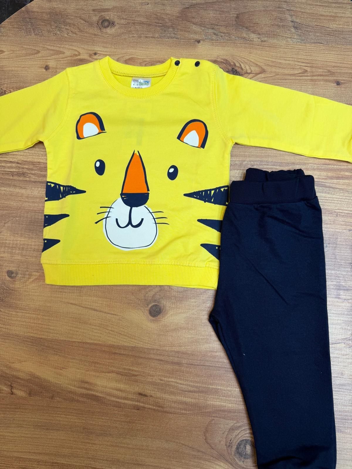 2 İplik Sarı Takım(9ay-3yaş)