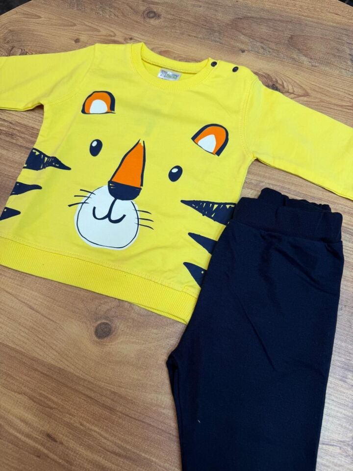 2 İplik Sarı Takım(9ay-3yaş)