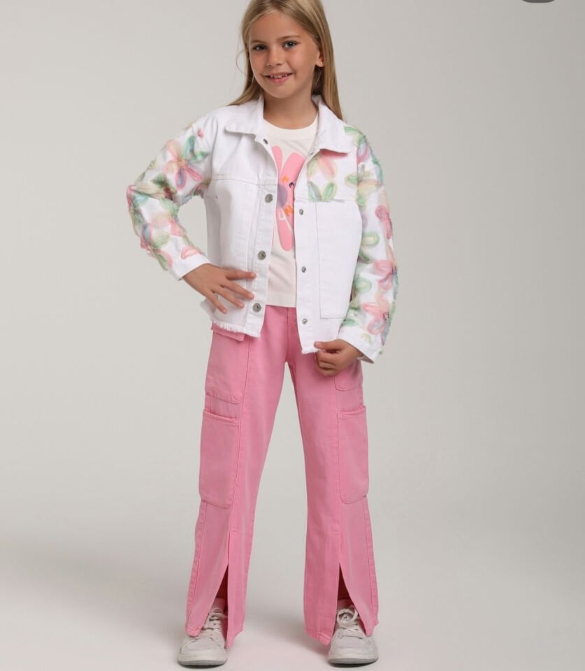 Escabel Zambaklı Kot Ceket