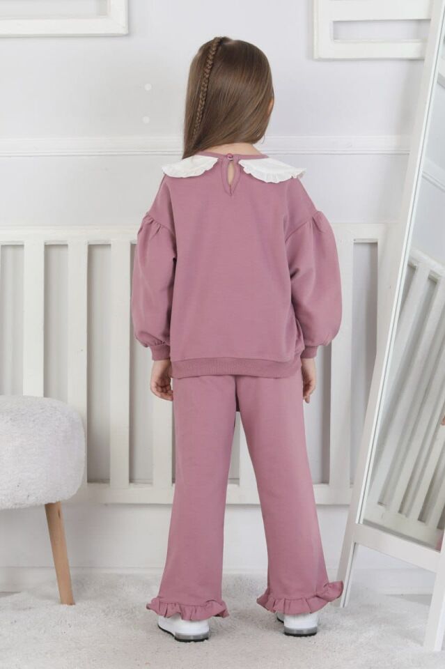 Bebe Yaka Fırçalı Kumaş