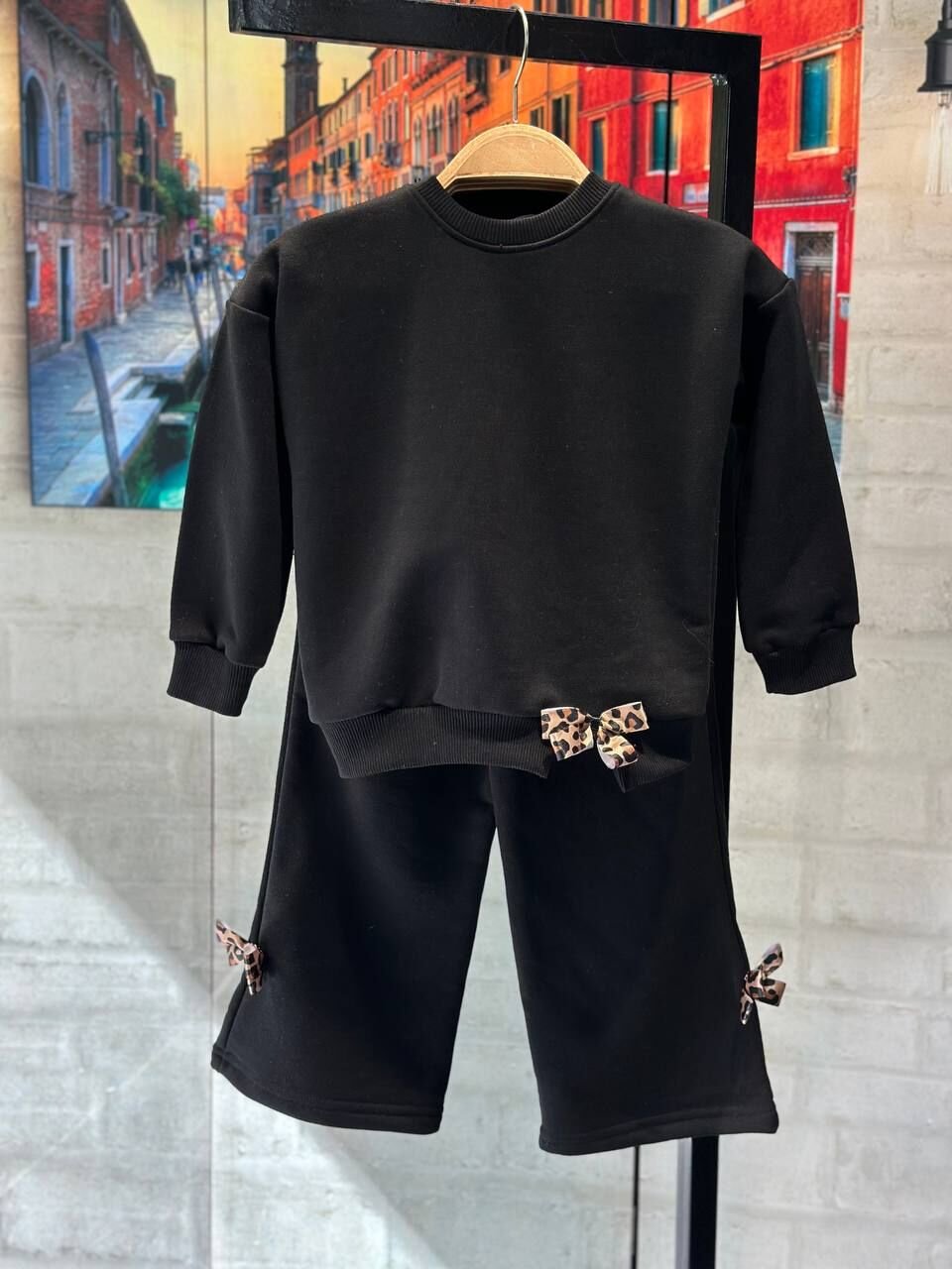 3 İplik Siyah Takım