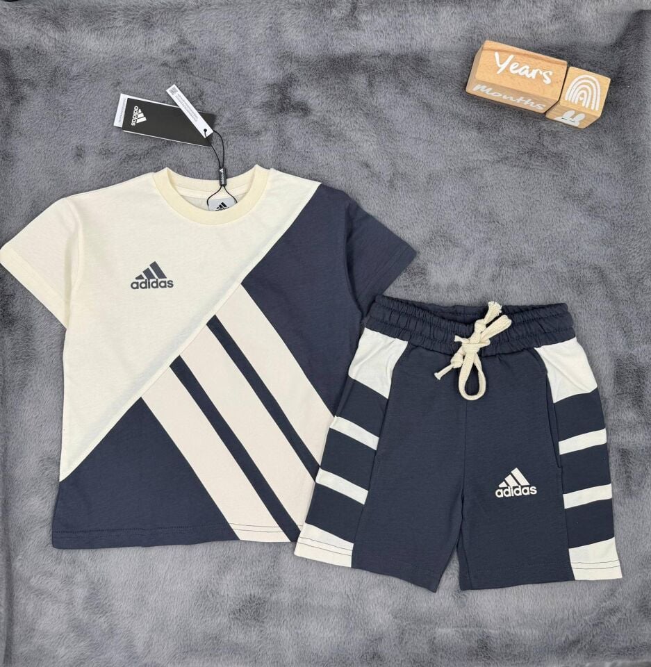 Fırçalı Kumaş Gri Takım