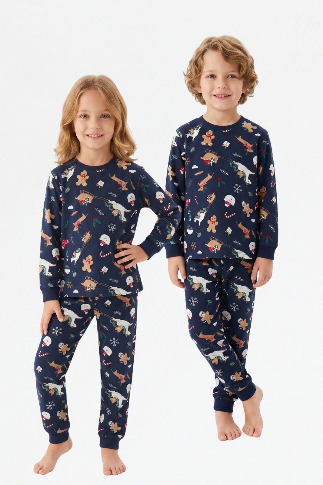 Lacivert Pijama Takım (3-12 yaş)