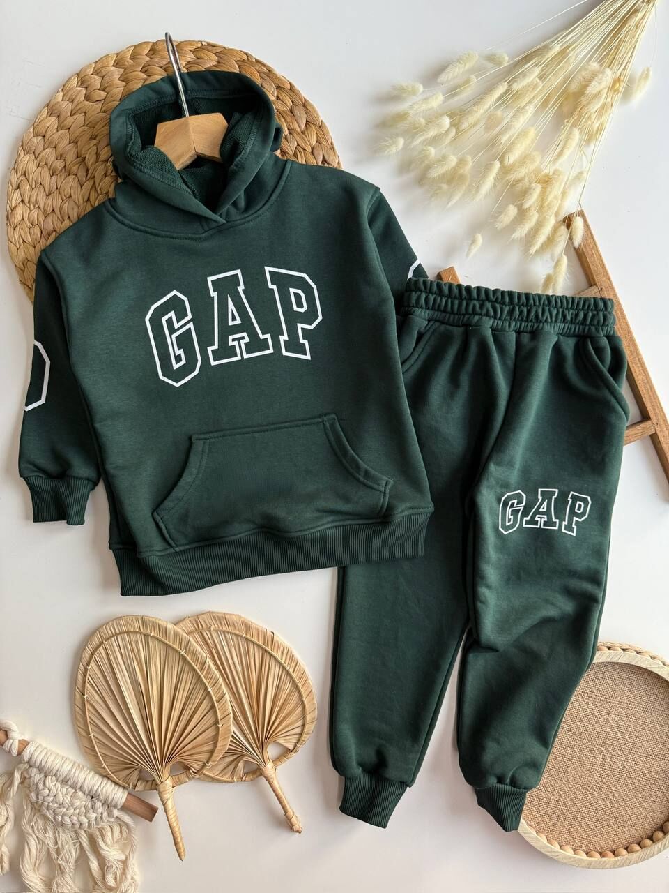 3 İplik Haki Takım