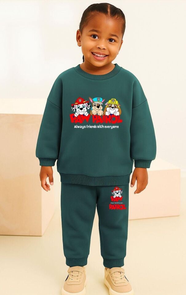 3 İplik Paw Patrol Takım (haki)