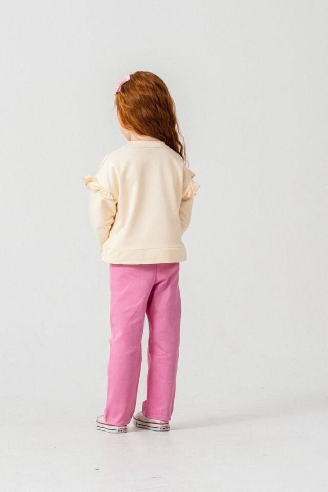 Çiçek desenli takım