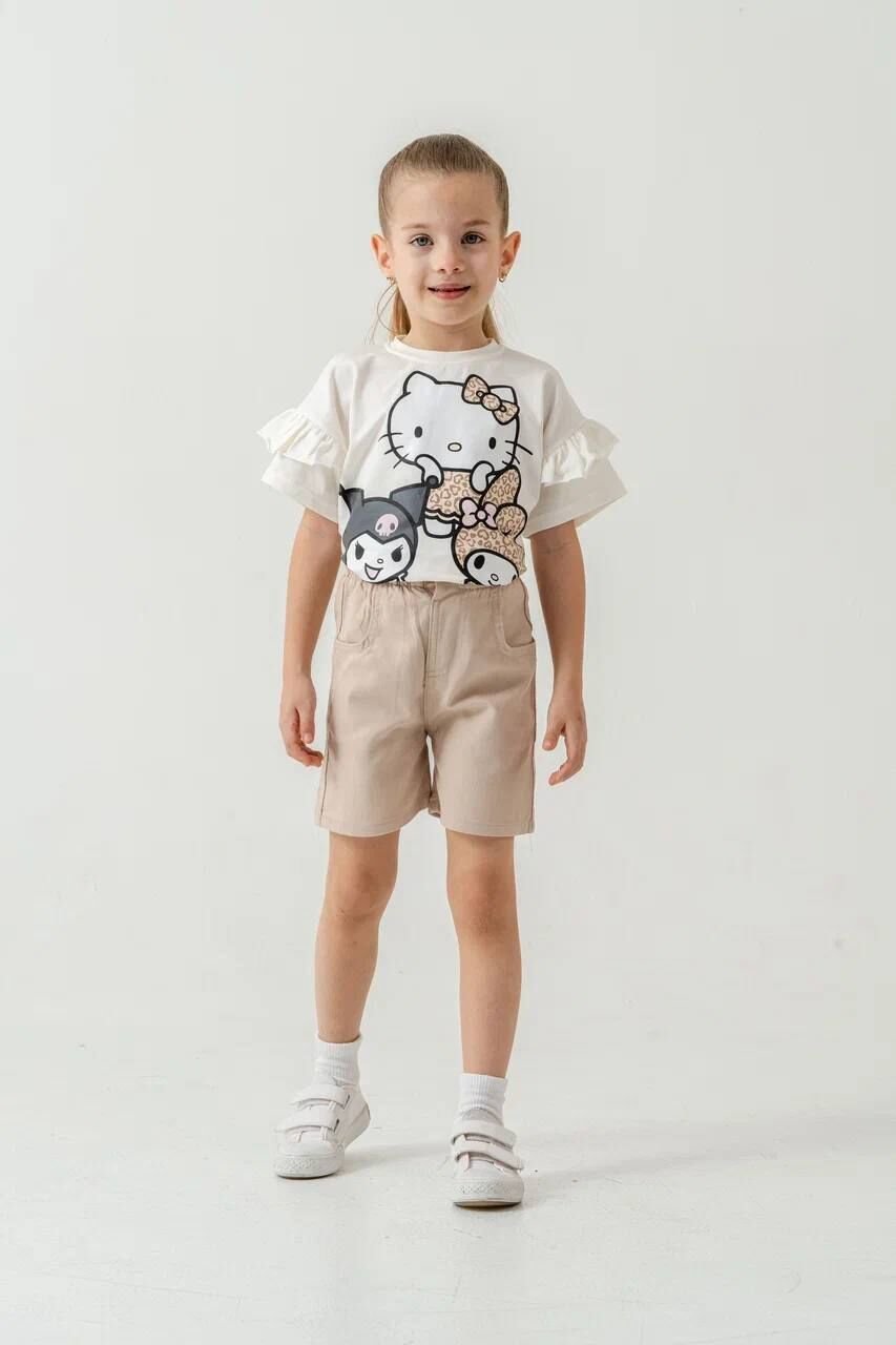Hello kitty şortlu takım