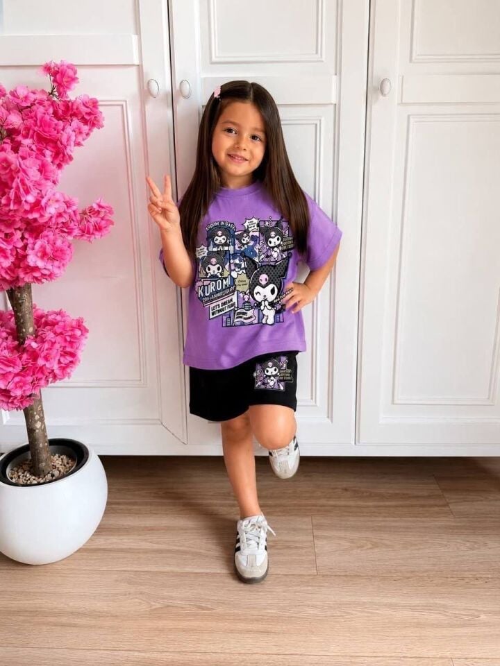 Kuromi Şortlu Takım