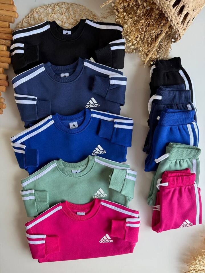 3 İp Şardonlu Adidas Takım(Lacivert)