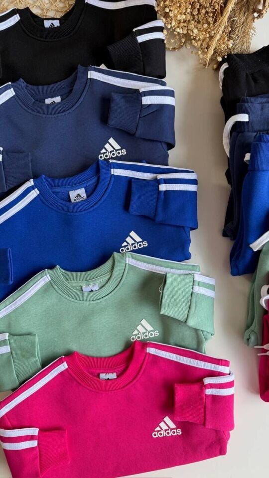 3 İp Şardonlu Adidas Takım(Lacivert)