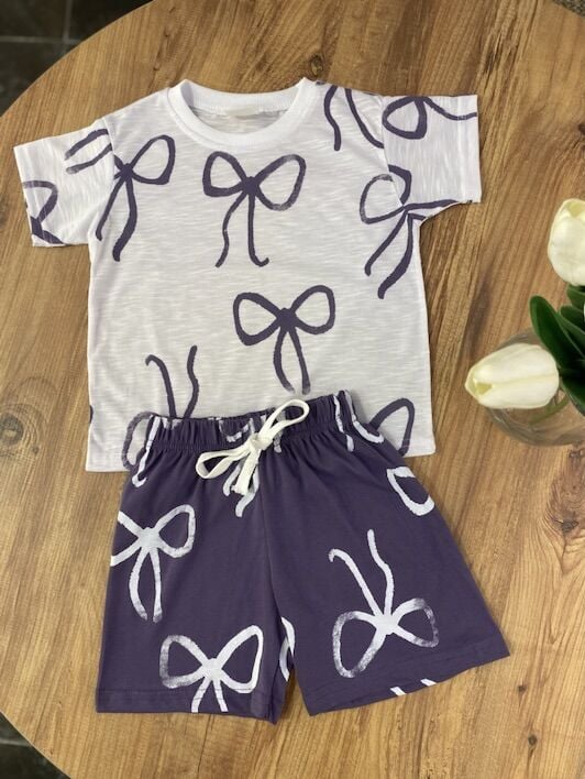 Kurdela desenli takım