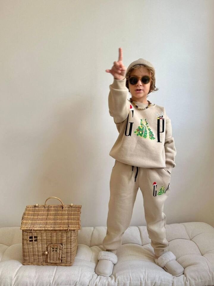 3 İp Şardonlu Yeni Yıl Konseptli Takım