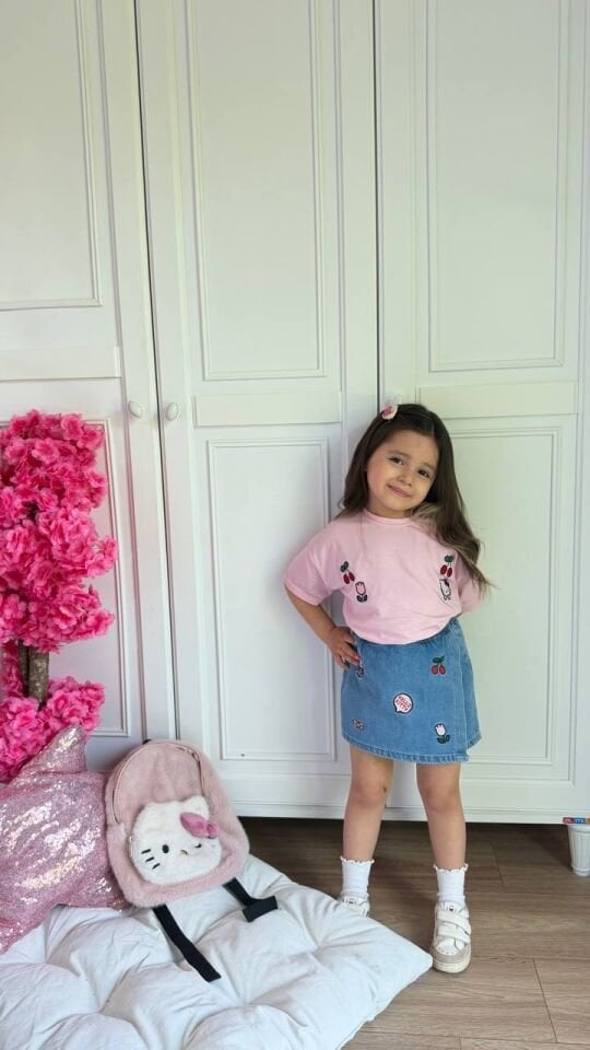 Hello kitty desenli takım