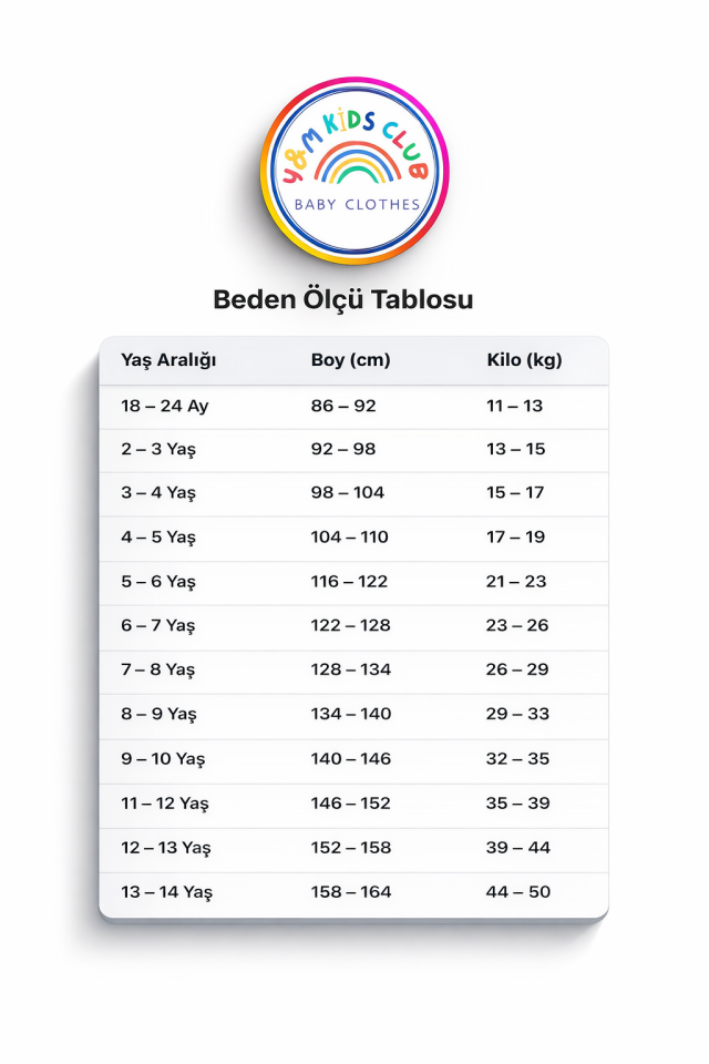 3 İplik Fırçalı Kumaş Bebek Takım(6ay&3yaş)