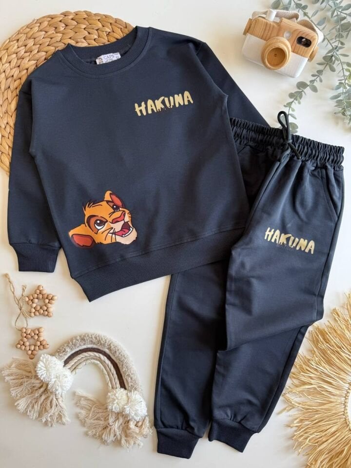 2 İp Antrasit Simba Takım