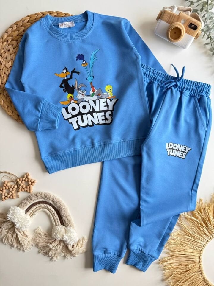 2 İp Mavi Loney Tunes Takım
