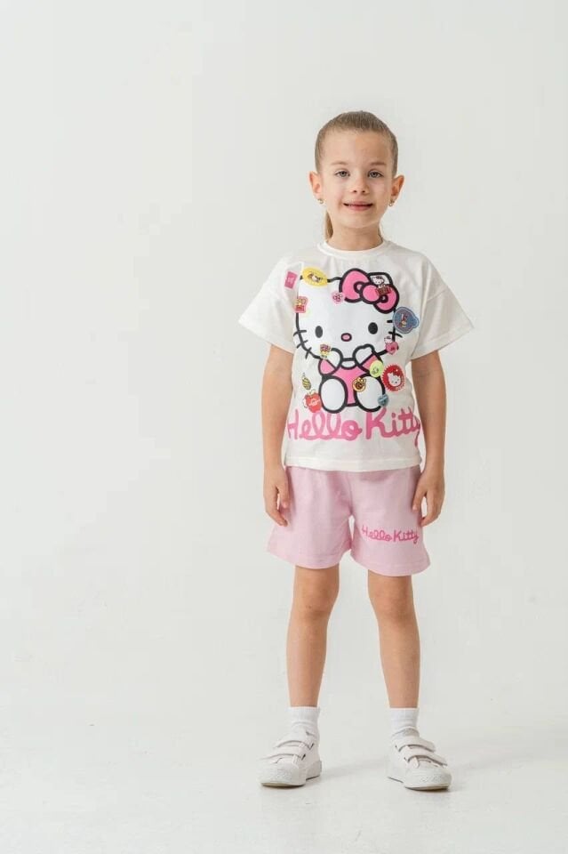 Hello kitty şortlu takım