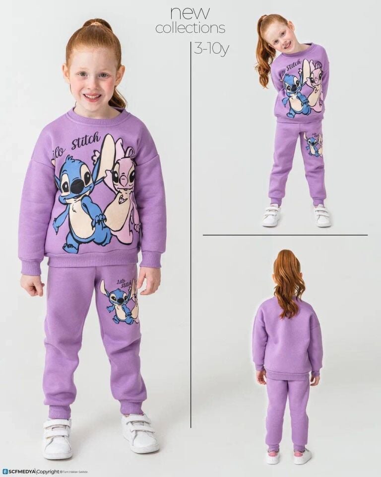 3 ip Şardonlu stick mor takım