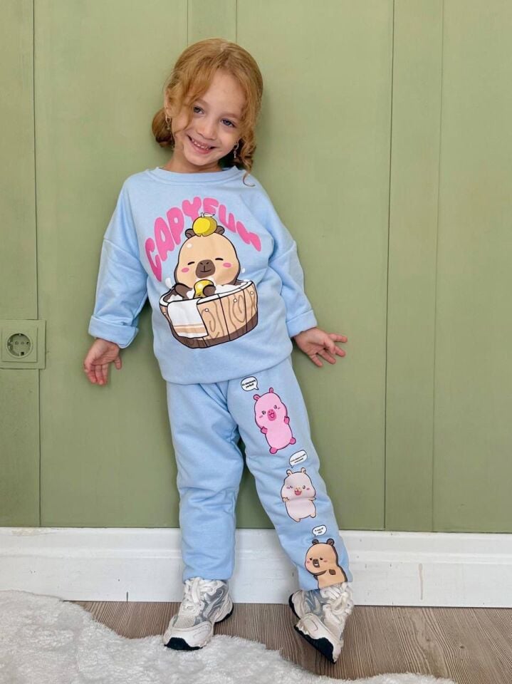 3 İplik Capybara Takım