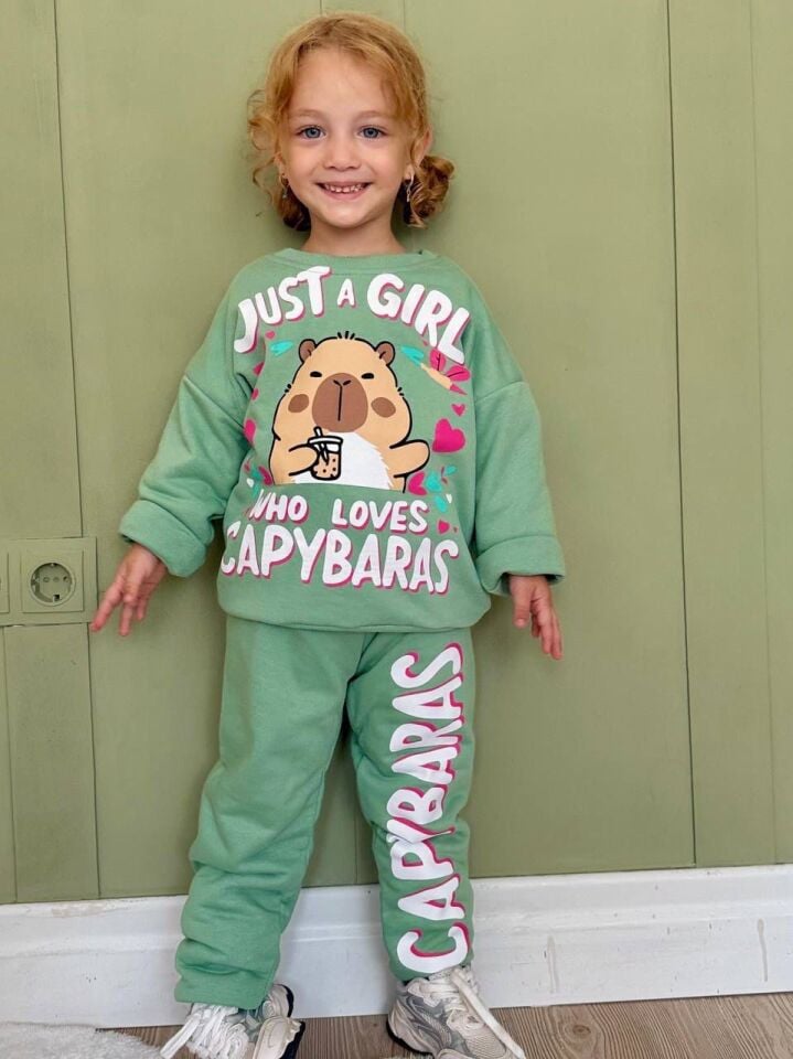 3 İplik Capybara Takım