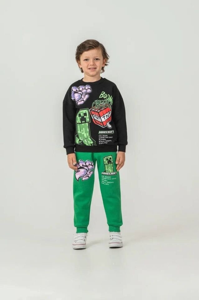 3 İplik Şardonlu Minecraft Takım