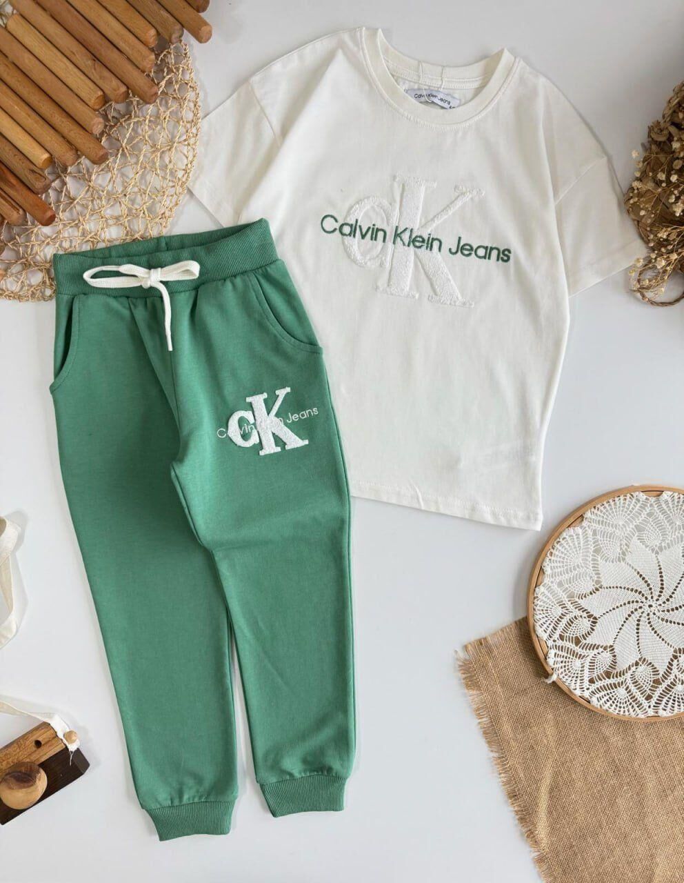 2 İplik Yeşil Takım