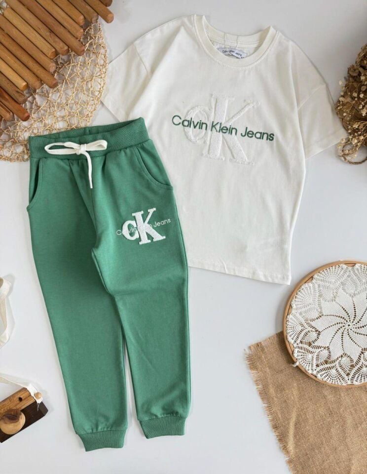 2 İplik Yeşil Takım