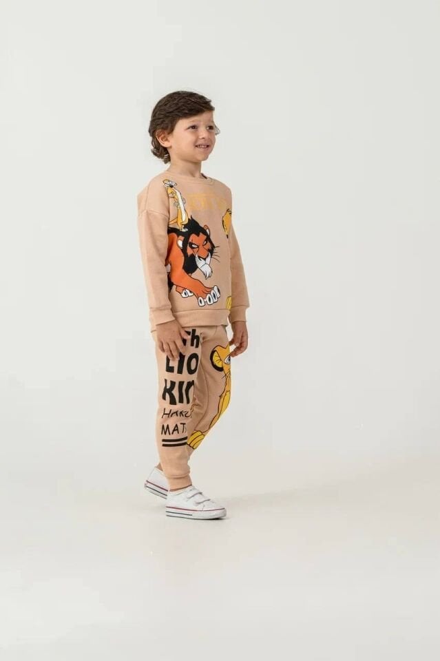 3 İplik Şardonlu Lion King Takım