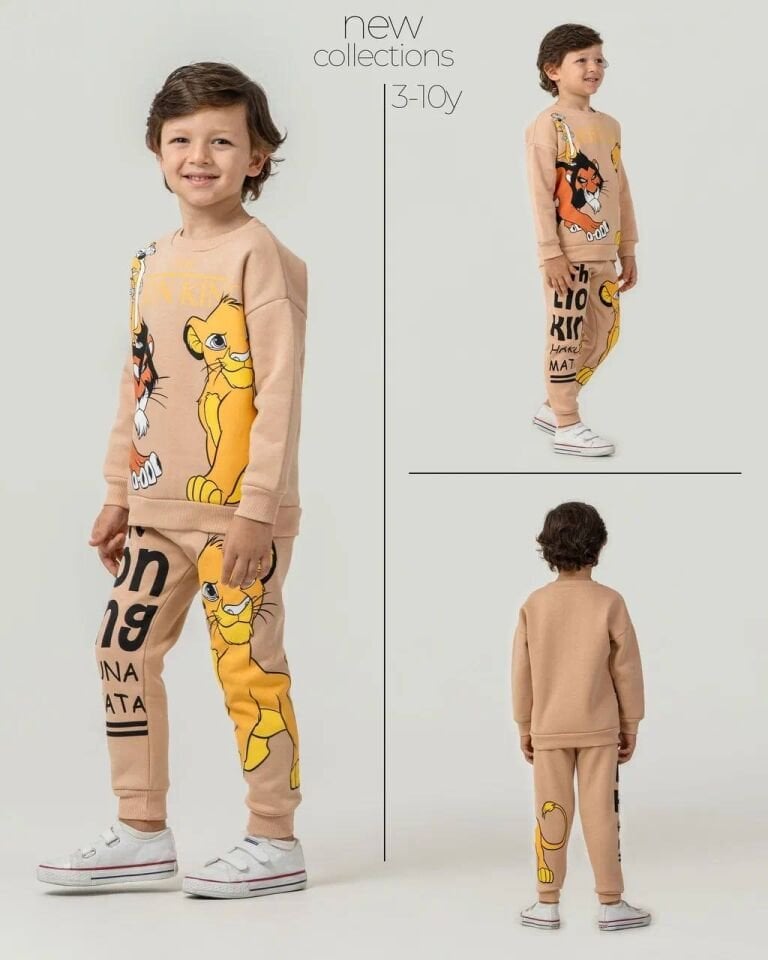 3 İplik Şardonlu Lion King Takım