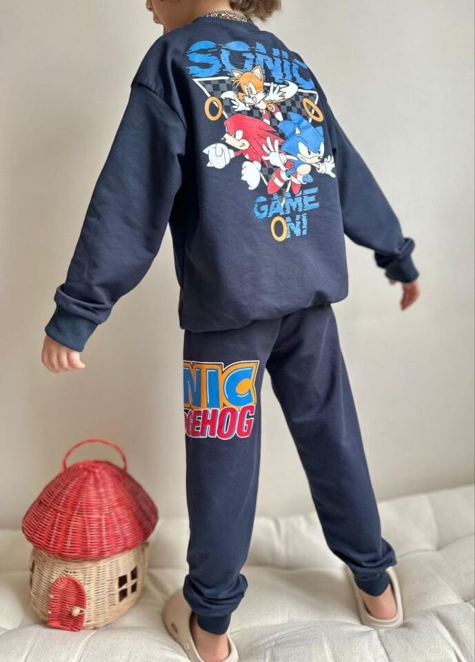 2 İplik Sonic Takım(Lacivert)