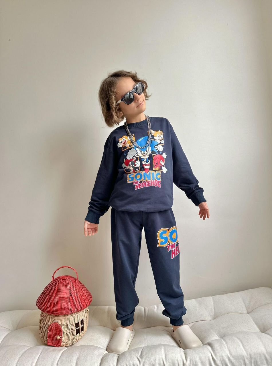 2 İplik Sonic Takım(Lacivert)