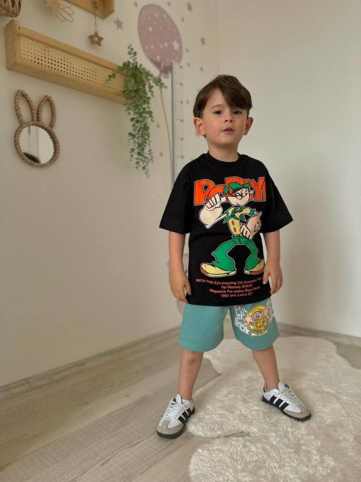 Popeye Şortlu Takım