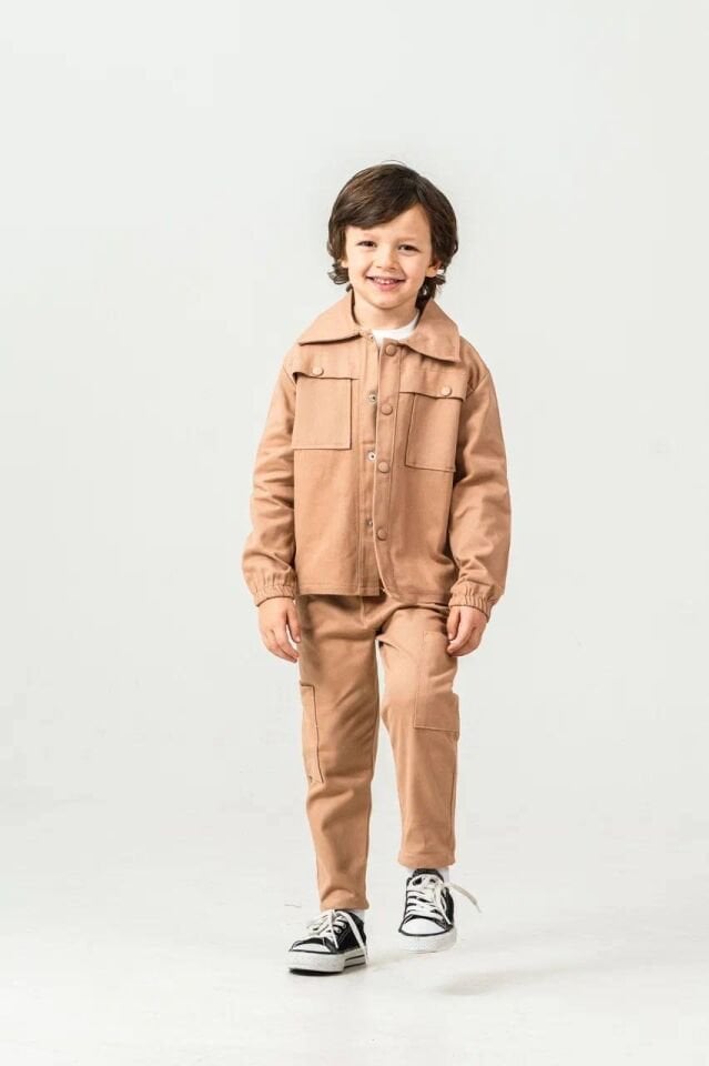 3’lü Gabardin Takım(Paçası Lastiksiz)
