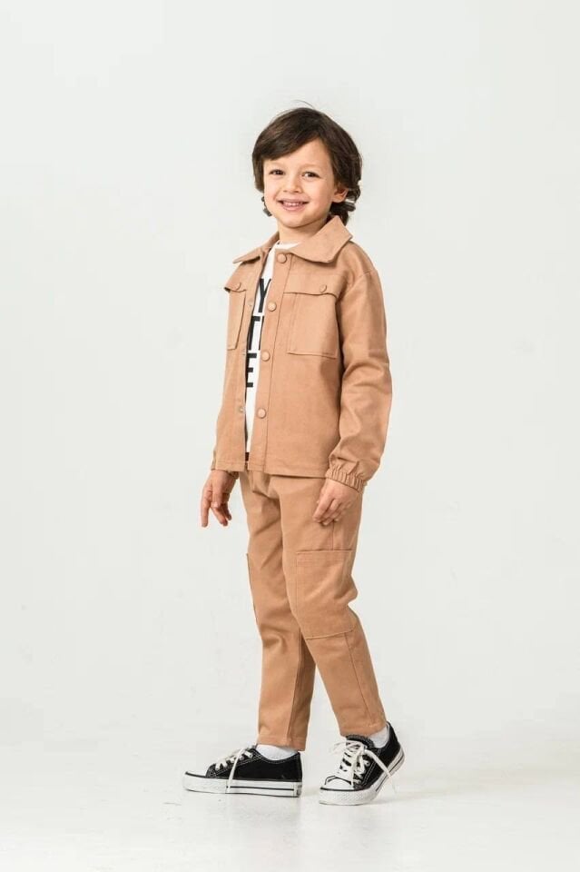 3’lü Gabardin Takım(Paçası Lastiksiz)