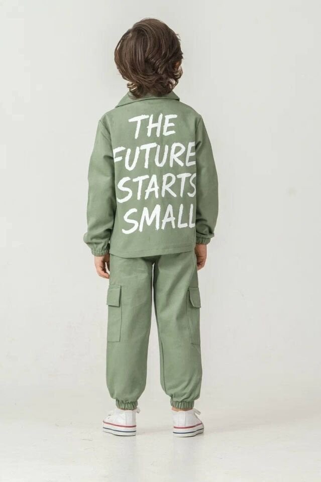 3’lü Gabardin Takım(Paçası Lastikli)