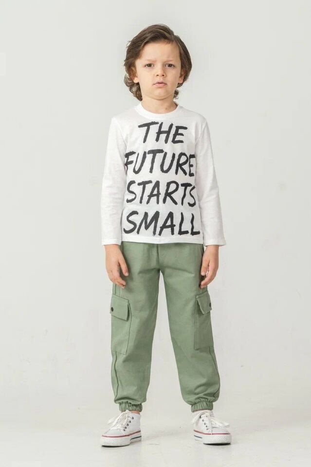 3’lü Gabardin Takım(Paçası Lastikli)