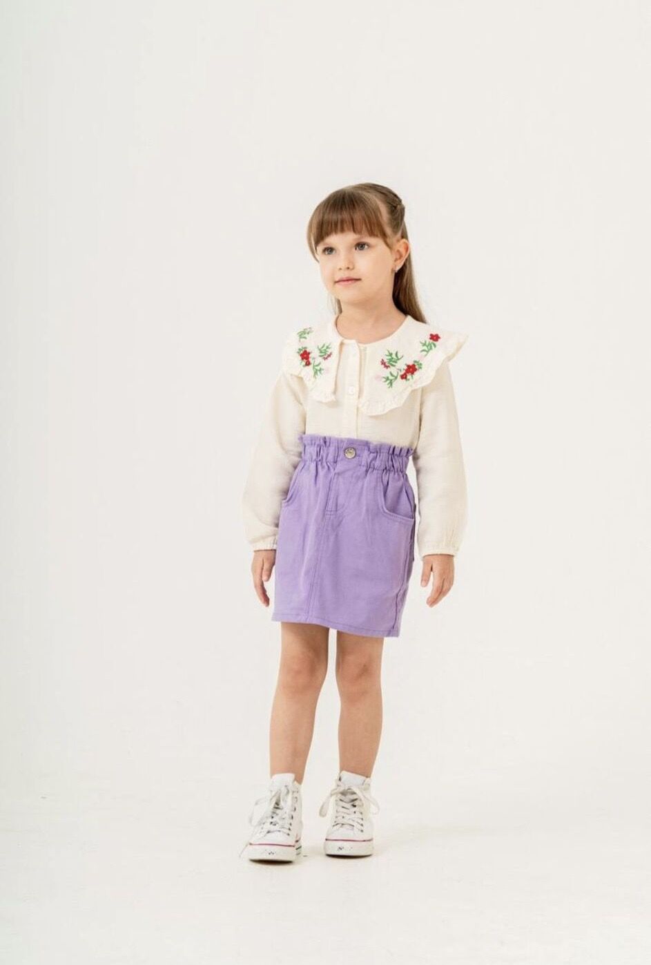 Etekli takım(Gömlek Müslin Etek Gabardin)