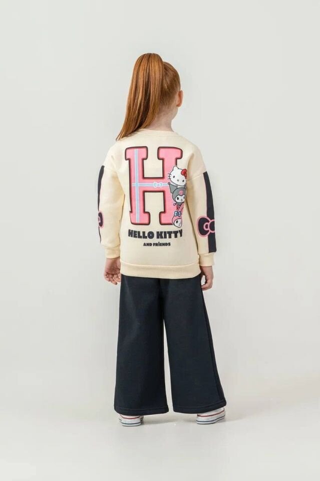 3 İplik Şardonlu Hello Kitty Takım