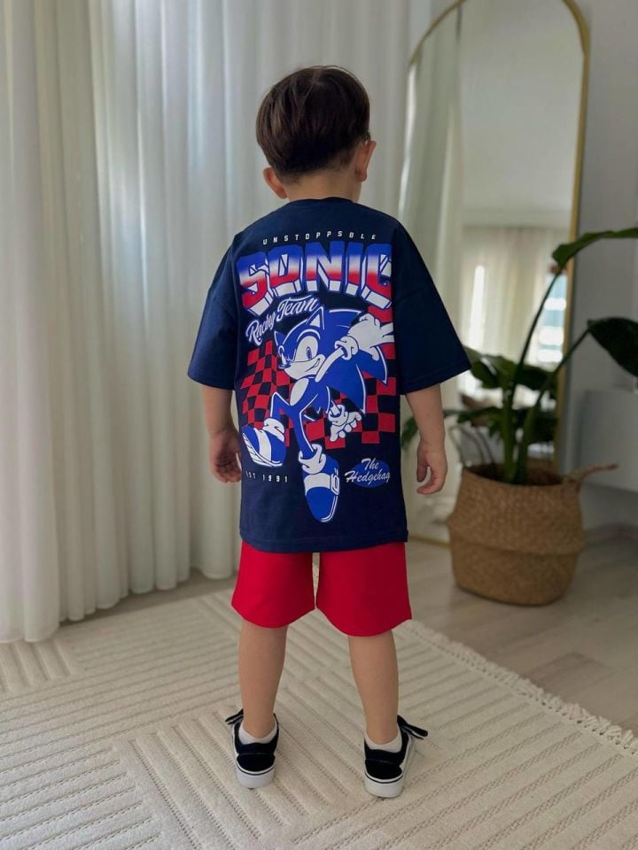 Sonic Şortlu Takım
