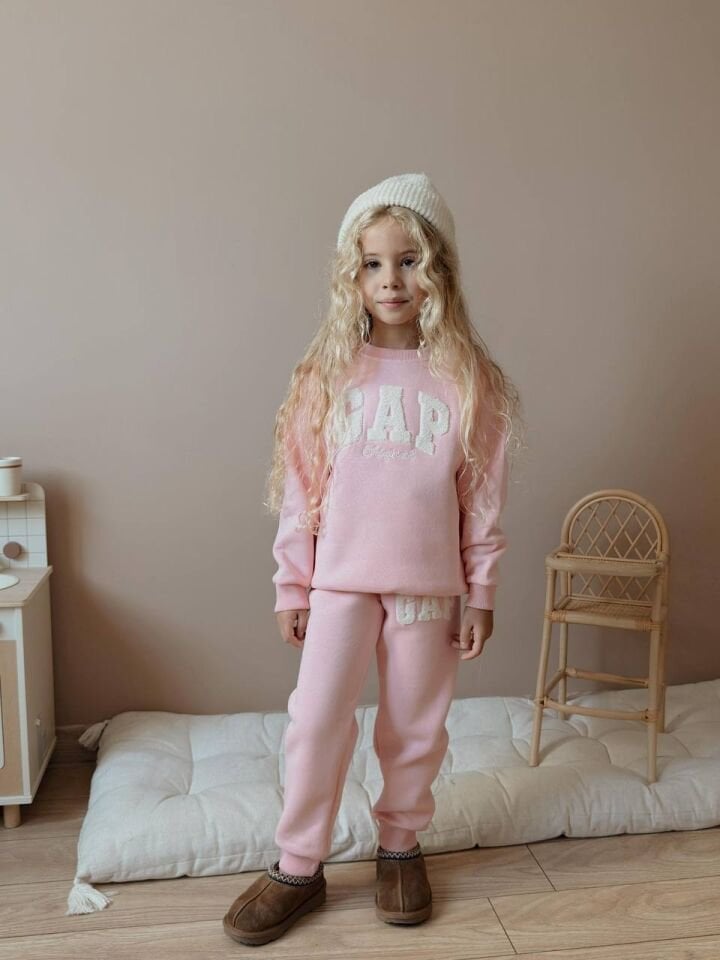 2 İplik Açık Pembe Gap Takım